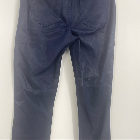 L’AGENCE Margot Coated Jean Navy Blue Size 29 - Picture 9 of 12